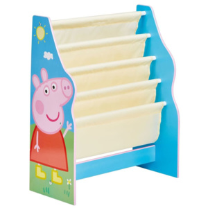 Peppa Pig Dziecięcy regał na książki, 51 x 23 60 cm, niebieski