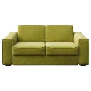 Oliwkowa rozkładana sofa 2-osobowa MESONICA Munro