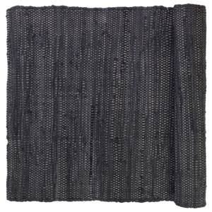 Blomus Dywanik bawełniany SOLO szaro-czarny 60 x 90 cm