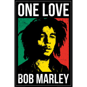 Plakat, Obraz Bob Marley - One Love, (61 x 91,5 cm)