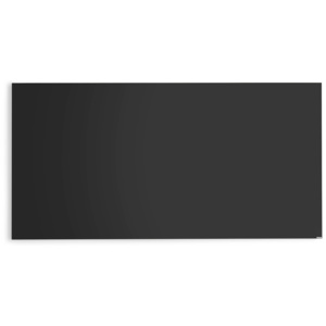 Szklana tablica suchościeralna, 1000x2000 mm, czarny