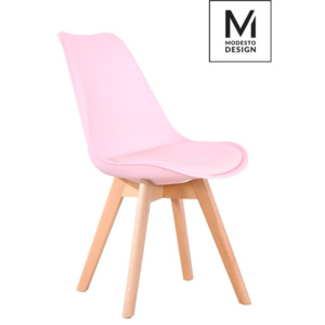 Krzesło Nordic (różowe) Modesto