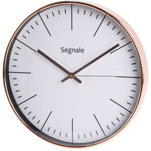 Okrągły zegar ścienny SEGNALE, Ø 30 cm
