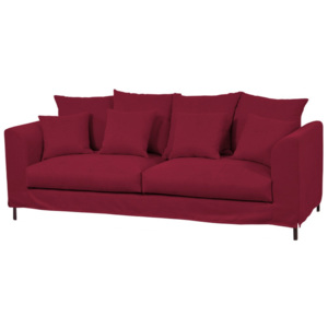 Czerwona sofa 3-osobowa THE CLASSIC LIVING Laura
