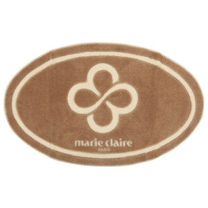 Brązowy dywanik łazienkowy Marie Claire, 66x107 cm