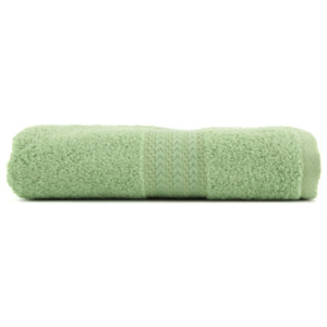 Zelený ręcznik z czystej bawełny Sunny, 50x90 cm
