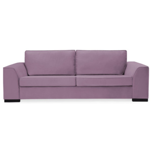 Fioletowa sofa 3-osobowa Vivonita Bronson