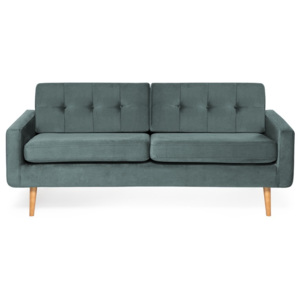 Niebieskoszara sofa 3-osobowa Vivonita Ina Trend