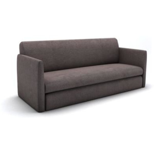 Sofa rozkładana Tiss 150cm - brązowy