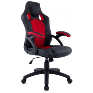 Fotel obrotowy gamingowy X6 Black/Red