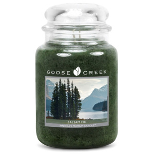 Świeczka zapachowa w szklanym pojemniku Goose Creek Balsam jodłowy, 150 godz. palenia