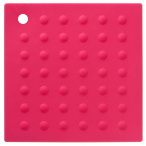 Różowa silikonowa podkładka pod garnki Premier Housewares Zing