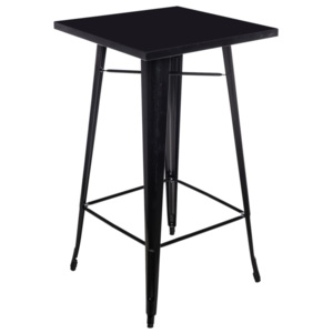 Stół barowy Paris 60x60 cm (czarny) D2