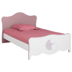 Łóżko młodzieżowe dla dziewcząt Elisa G50.113 - Łóżko:136x102x205 cm