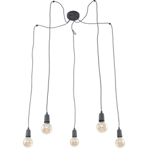 LAMPA WISZĄCA QUALLE GRAY SZARY 2685 - TK Lighting