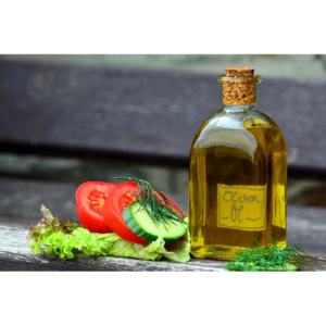 Fototapeta oliwa z oliwek z pomidorami FP 863