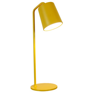 Lampa biurkowa FLAMING żółta