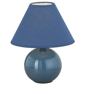 Eglo Eglo 23872 - Lampa stołowa TINA 1xE14/40W/230V niebieski EG23872