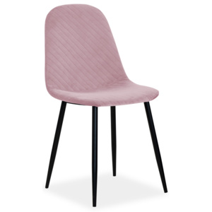 Krzesło Daniel C (różowy)