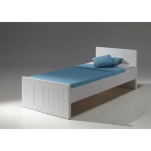Łóżko dziecięce Robin 90x200 - białe - Szuflada do łóżka 199x17x94 cm