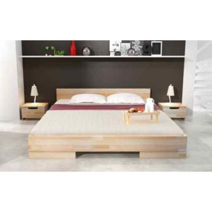Łóżko drewniane bukowe SPECTRUM Niskie 90-200x200