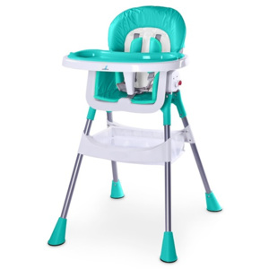 Krzesełko do karmienia CARETERO Pop turquoise - zniżka dla rejestrowanych