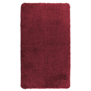 Czerwony dywanik łazienkowy Wenko Belize, 90x60 cm