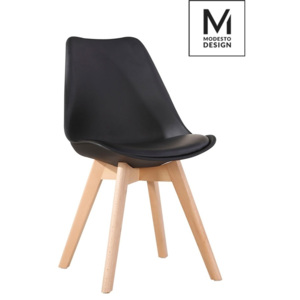 Krzesło Nordic (czarne) Modesto