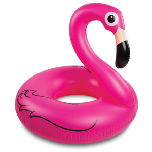 Dmuchane koło do wody w kształcie flaminga Big Mouth Inc