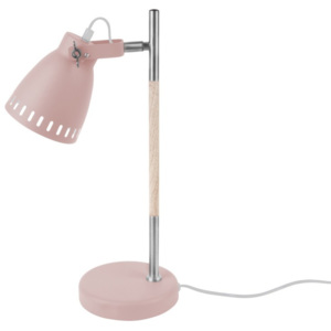 Różowa lampa stołowa Leitmotiv Mingle