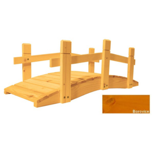 Mostek drewniany ogrodowy - 71 cm - Sosna