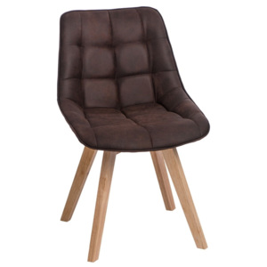 Krzesło Woody (ciemnobrązowe) D2