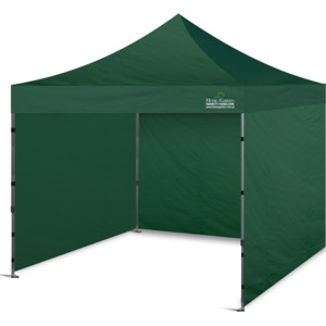 Namiot handlowy zielony 300x300 cm