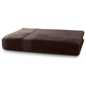 Ciemnobrązowy ręcznik DecoKing Bamby, 50x100 cm