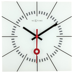 Zegar ścienny 35 cm NeXtime Stazione biały