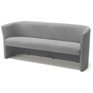 Sofa CLICK, 3-osobowa, tkanina, szary