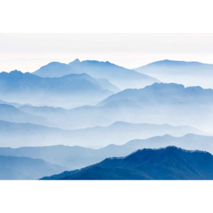 Misty Mountains Fototapeta, Tapeta, (368 x 254 cm)