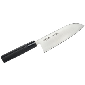 Nóż uniwersalny 16,5cm Tojiro Zen Kasztan Santoku