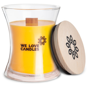 Świeczka z wosku sojowego We Love Candles Honeydew, 129 h