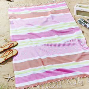 Ręcznik plażowy Funky Stripe 80x150cm Brights