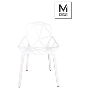 Krzesło Split Mat Modesto Design białe