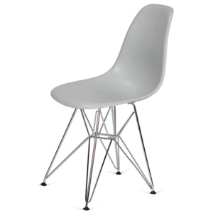 Krzesło 46x54x81cm King Home DSR Silver platynowe