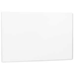 Szklana tablica suchościeralna, 1000x1500 mm, biały