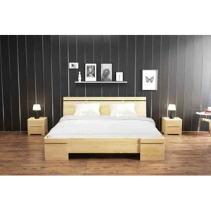 Łóżko drewniane sosnowe SPARTA Maxi 90-200x200