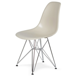 Krzesło 46x54x81cm King Home DSR Silver migdałowe