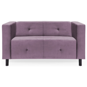 Jasnofioletowa sofa 2-osobowa Vivonita Milo