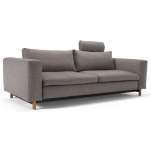 Szarobrązowa sofa rozkładana Innovation Magni