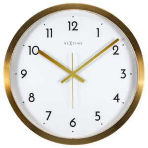 Zegar ścienny 44 cm Nextime Arabic biały