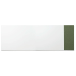 Tablica biała bez ram 2990x1190mm + tablica 500x1190mm zielona