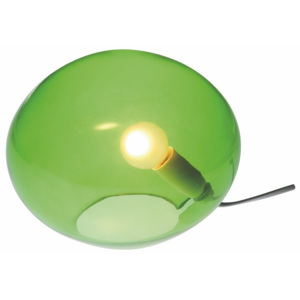 Zielona lampa stołowa SULION Ball